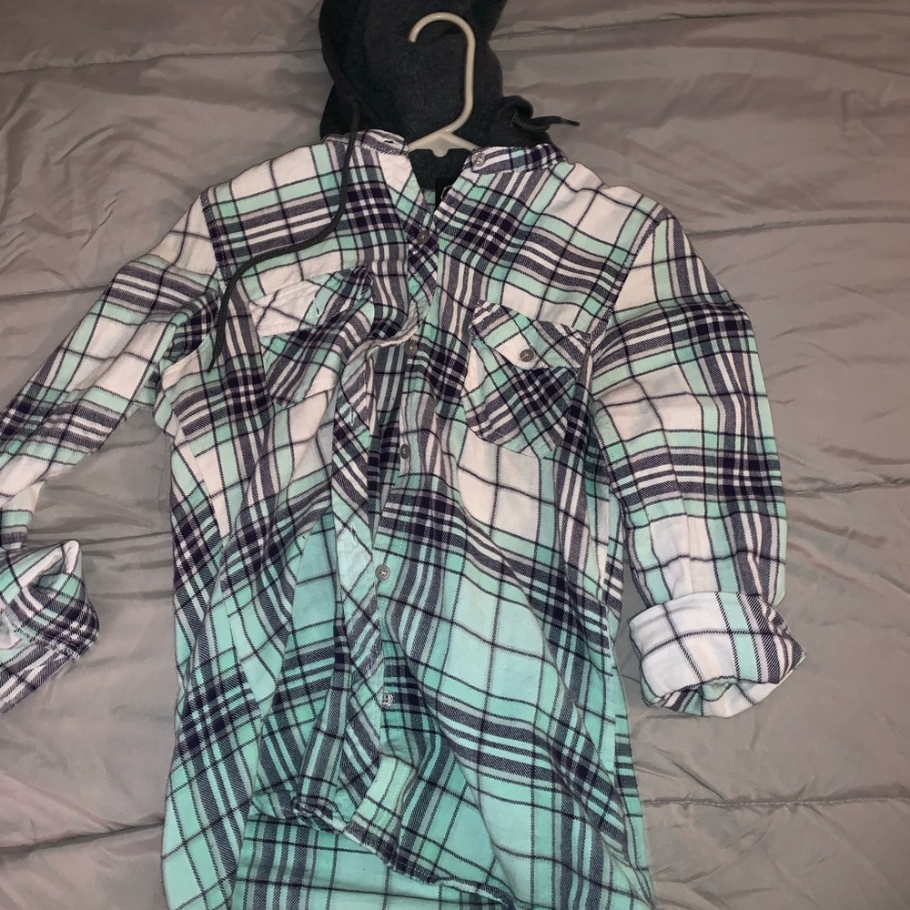 Plaid long sleeve for sale